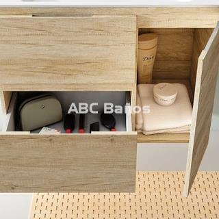 Mueble de baño Suspendido LUCCA (2 Caj.) con lavabo - Imagen 2